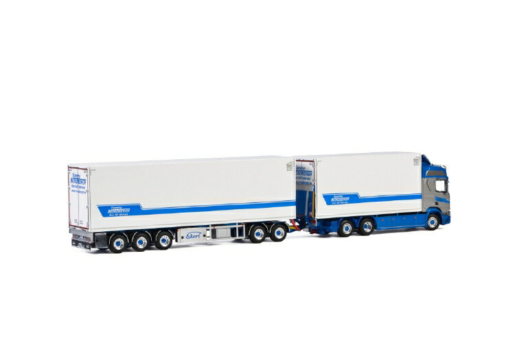 ギャラリービューアに画像をロードする, Tommy Nordberghs Akeri AB; SCANIAスカニア R HIGHLINE CR20H 6x2 TAG AXLE LZV COMBIトラック /建設機械模型 工事車両 WSI 1/50 ミニチュア