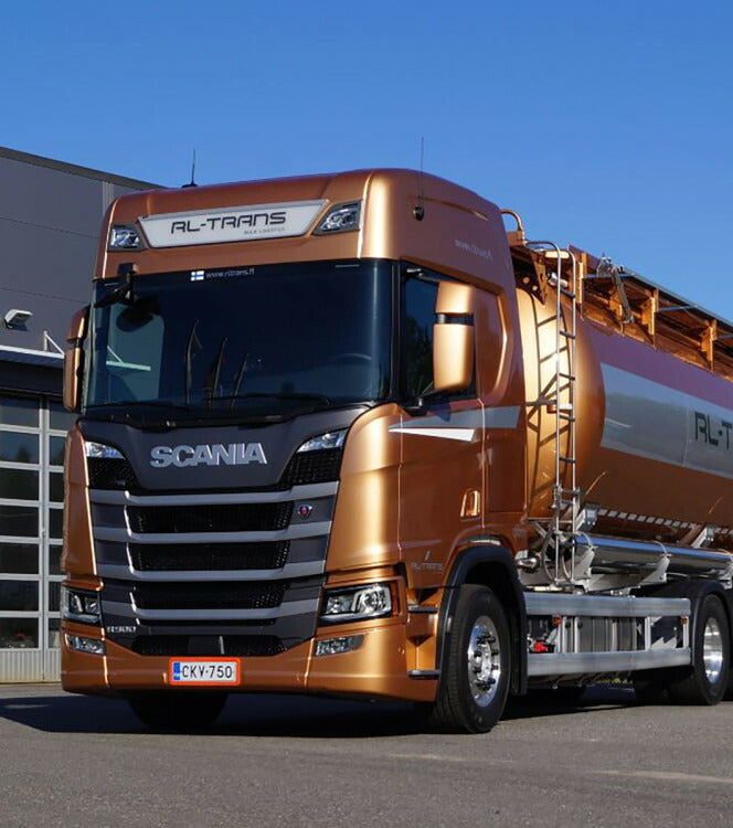 ギャラリービューアに画像をロードする, 【予約】1-3月以降発売予定RL-Trans SCANIA R HIGHLINE CR20H 6X4 BULK TRAILER - 3軸 トラック /建設機械模型 工事車両 WSI 1/50 ミニチュア