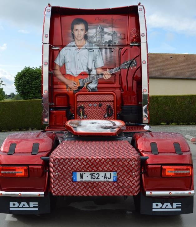 ギャラリービューアに画像をロードする, 【予約】2019年6-8月以降発売予定Besnier DAF XF SUPER SPACE CAB 4x2 トラック トラクタ/建設機械模型 工事車両 WSI 1/50 ミニチュア