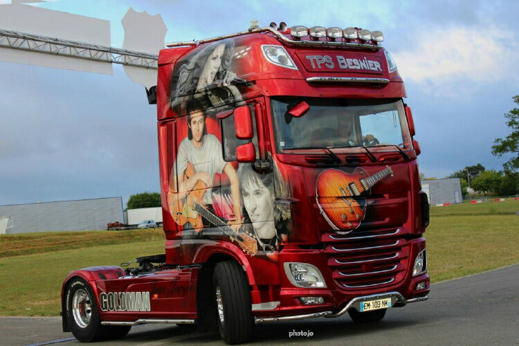 ギャラリービューアに画像をロードする, 【予約】2019年6-8月以降発売予定Besnier DAF XF SUPER SPACE CAB 4x2 トラック トラクタ/建設機械模型 工事車両 WSI 1/50 ミニチュア