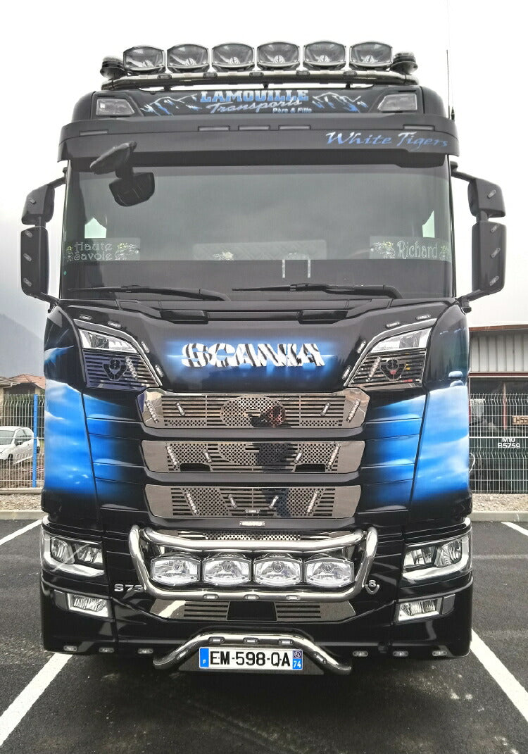 ギャラリービューアに画像をロードする, 【予約】2019年4-6月以降発売予定Lamouille Transports SCANIA S NORMAL CS20N 4x2 トラック トラクタ/建設機械模型 工事車両 WSI 1/50 ミニチュア