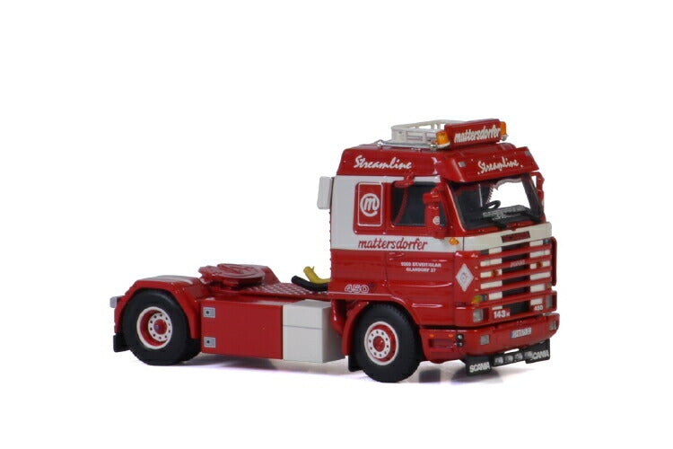 ギャラリービューアに画像をロードする, Mattersdorfer SCANIA 3 SERIES STREAMLINE 4x2 トラック トラクタ/建設機械模型 工事車両 WSI 1/50 ミニチュア