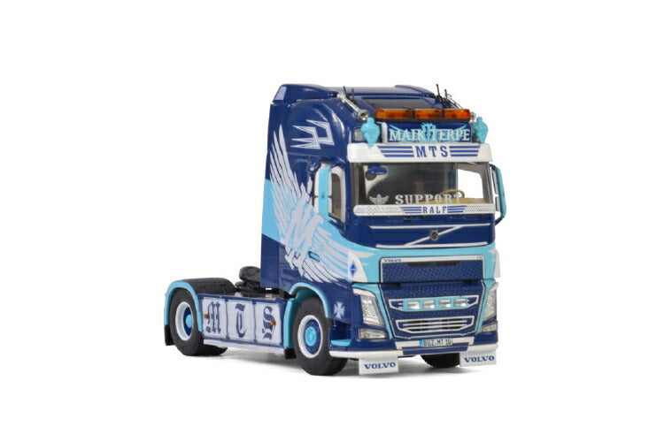 ギャラリービューアに画像をロードする, MTS Maik Terpe; VOLVO FH4 GLOBETROTTER XL 4x2トラクタ /建設機械模型 工事車両 WSI 1/50 ミニチュア