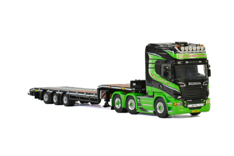 ギャラリービューアに画像をロードする, Gebr. Blankespoor; SCANIAスカニア STREAMLINE TOPLINE 6x2 TWIN STEER 低床セミ - 3軸トラック /建設機械模型 工事車両 WSI 1/50 ミニチュア