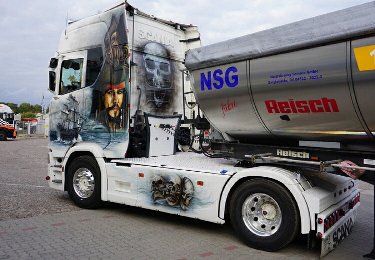 ギャラリービューアに画像をロードする, 【予約】2019年1-3月以降発売予定K. Koyro Transporte SCANIA S HIGHLINE CS20H 4x2トラック /建設機械模型 工事車両 WSI 1/50 ミニチュア