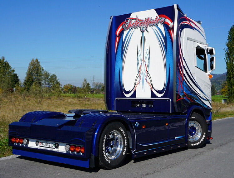 ギャラリービューアに画像をロードする, 【予約】2019年4-6月以降発売予定Tiefenthaler SCANIA S HIGHLINE CS20H 4x2 CURTAINSIDE / TAUTLINER TRAILER - 3軸トラクタ /建設機械模型 工事車両 WSI 1/50 ミニチュア