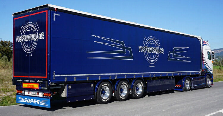 ギャラリービューアに画像をロードする, 【予約】2019年4-6月以降発売予定Tiefenthaler SCANIA S HIGHLINE CS20H 4x2 CURTAINSIDE / TAUTLINER TRAILER - 3軸トラクタ /建設機械模型 工事車両 WSI 1/50 ミニチュア