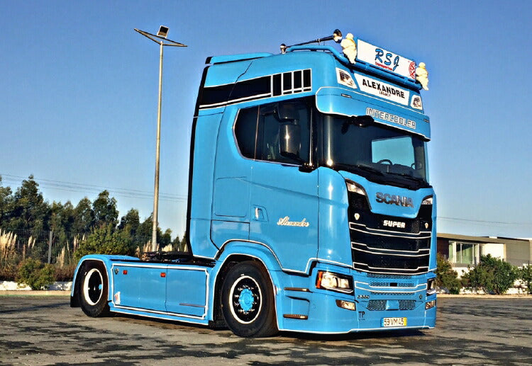 ギャラリービューアに画像をロードする, 【予約】2019年6-8月以降発売予定RSJ Transportes SCANIA S HIGHLINE CS20H 4x2 トラック トラクタ/建設機械模型 工事車両 WSI 1/50 ミニチュア
