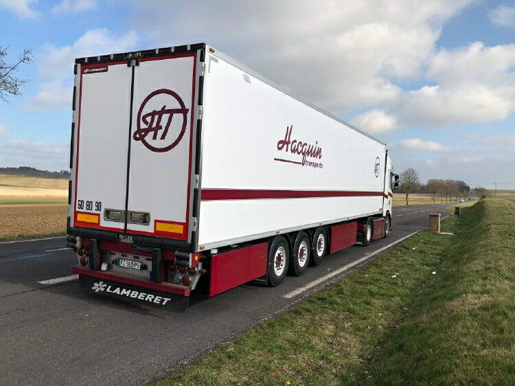 ギャラリービューアに画像をロードする, 【予約】12月以降発売予定Hacquin Transports SCANIA S HIGHLINE CS20H 4x2 リーファートレーラー 3軸トラック 建設機械模型 工事車両WSI 1/50 ミニチュア