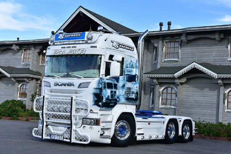 ギャラリービューアに画像をロードする, 【予約】10-12月以降発売予定TS Express SCANIA STREAMLINE HIGHLINE 6x2 TAG AXLEトラック トラクタ/建設機械模型 工事車両 WSI 1/50 ミニチュア