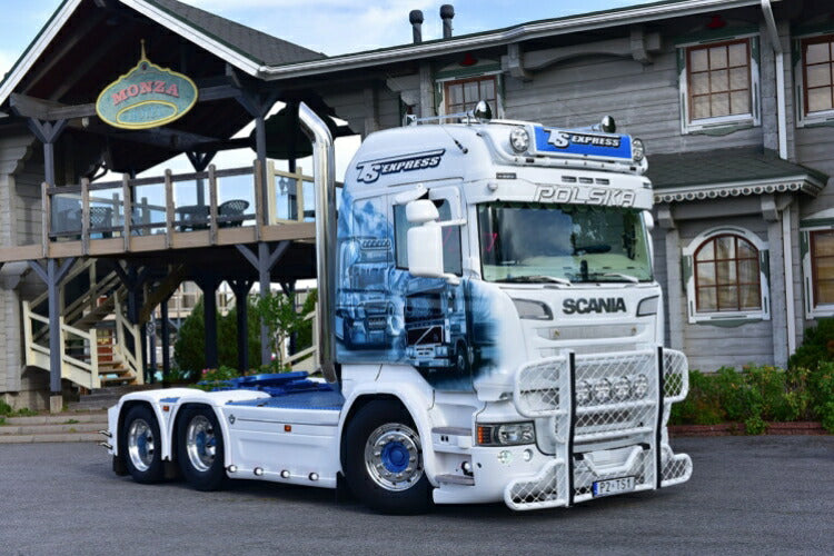 ギャラリービューアに画像をロードする, 【予約】10-12月以降発売予定TS Express SCANIA STREAMLINE HIGHLINE 6x2 TAG AXLEトラック トラクタ/建設機械模型 工事車両 WSI 1/50 ミニチュア