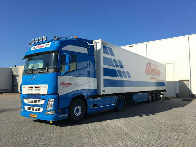 ギャラリービューアに画像をロードする, 【予約】10-12月以降発売予定J. Betten & Zn.; VOLVO FH4 GLOBETROTTER リーファートレーラー 3軸 トラック /建設機械模型 工事車両 WSI 1/50 ミニチュア