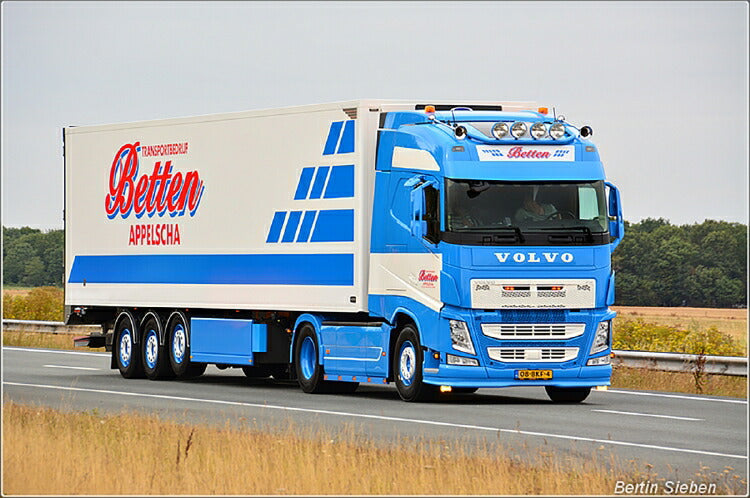 ギャラリービューアに画像をロードする, 【予約】10-12月以降発売予定J. Betten & Zn.; VOLVO FH4 GLOBETROTTER リーファートレーラー 3軸 トラック /建設機械模型 工事車両 WSI 1/50 ミニチュア