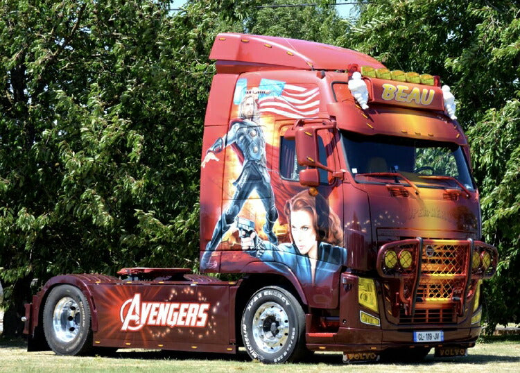 ギャラリービューアに画像をロードする, 【予約】12月以降発売予定Transport Beau VOLVO FH3 GLOBETROTTER 4X2トラックトラクタ 建設機械模型 工事車両WSI 1/50 ミニチュア