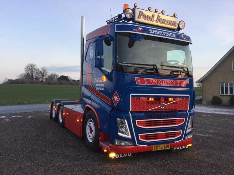 ギャラリービューアに画像をロードする, 【予約】2020年1-3月以降発売予定Poul Jensen VOLVO FH4 SLEEPER CAB 6x2 トラック トラクタヘッド/建設機械模型 工事車両 WSI 1/50 ミニチュア