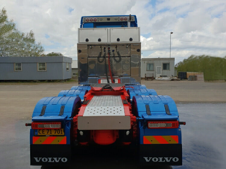 ギャラリービューアに画像をロードする, 【予約】2020年1-3月以降発売予定Jesper Thygesen A/S VOLVO FH4 GLOBETROTTER 8x4 LOWLOADER 4軸 + DOLLY 2軸 トラック トレーラー/建設機械模型 工事車両 WSI 1/50 ミニチュア