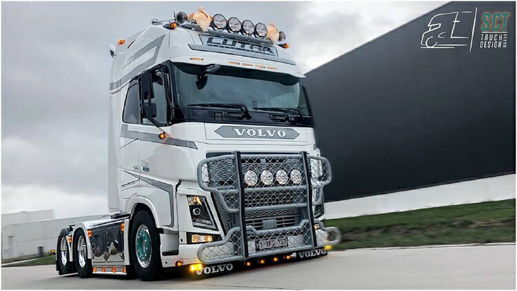 ギャラリービューアに画像をロードする, 【予約】2020年1-3月以降発売予定Lutra VOLVO FH4 GLOBETROTTER XL 6x2 TAG軸 トラック トラクタヘッド/建設機械模型 工事車両 WSI 1/50 ミニチュア