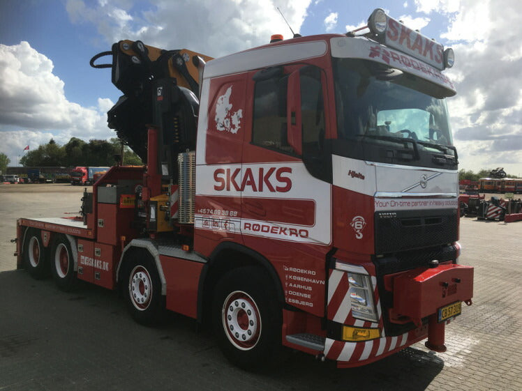 ギャラリービューアに画像をロードする, 【予約】2020年1-3月以降発売予定Skaks Specialtransport VOLVO FH4 SLEEPER CAB 8X4 PALFINGER PK 150002 SH トラック/建設機械模型 工事車両 WSI 1/50 ミニチュア