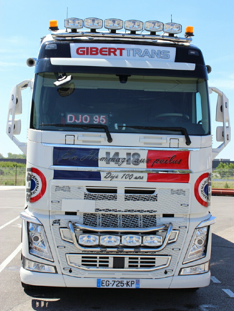 ギャラリービューアに画像をロードする, 【予約】2020年1-3月以降発売予定Giberttrans VOLVO FH4 GLOBETROTTER 4X2 BOX TRAILER 3軸 トラック/建設機械模型 工事車両 WSI 1/50 ミニチュア