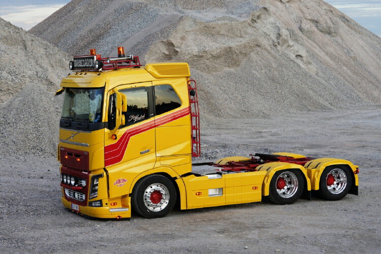 ギャラリービューアに画像をロードする, 【予約】4-6月以降発売予定VOLVO FH4 SLEEPER CAB 6X2 TAG AXLE トラック トラクタヘッド WSI 1/50 建設機械 模型ミニカー はたらく車重機