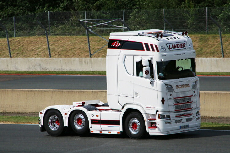 ギャラリービューアに画像をロードする, 【予約】4-6月以降発売予定SCANIA S HIGHLINE CS20H 6X2 TWINSTEER リーファートレーラー 3軸 トラック WSI 1/50 建設機械 模型ミニカー はたらく車重機