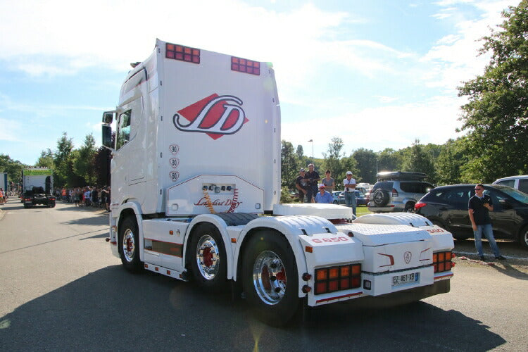 ギャラリービューアに画像をロードする, 【予約】4-6月以降発売予定SCANIA S HIGHLINE CS20H 6X2 TWINSTEER リーファートレーラー 3軸 トラック WSI 1/50 建設機械 模型ミニカー はたらく車重機
