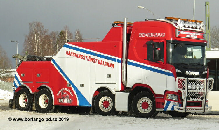 ギャラリービューアに画像をロードする, 【予約】5-8月以降発売予定SCANIA R HIGHLINE CR20H 8X4 FALKOM 4軸 トラック WSI 1/50 建設機械 模型ミニカー はたらく車重機