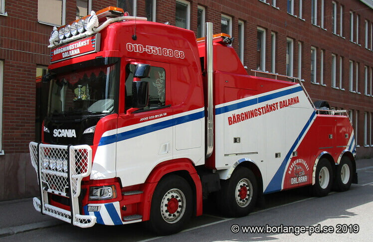 ギャラリービューアに画像をロードする, 【予約】5-8月以降発売予定SCANIA R HIGHLINE CR20H 8X4 FALKOM 4軸 トラック WSI 1/50 建設機械 模型ミニカー はたらく車重機