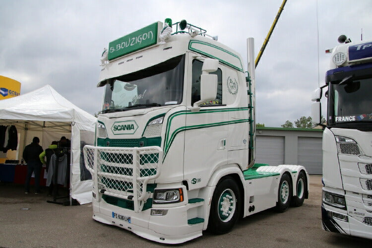 ギャラリービューアに画像をロードする, 【予約】2020年4-6月以降発売予定S. Bouzigon SCANIA S NORMAL | CS20N 6X2 TWINSTEERトラック トラクタヘッド WSI 1/50 建設機械 模型ミニカー はたらく車重機