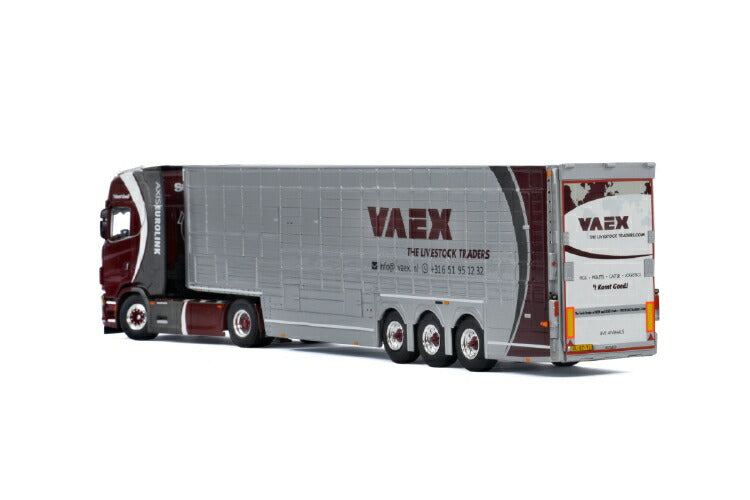 ギャラリービューアに画像をロードする, 【予約】2021年2月以降発売予定Vaex SCANIA S HIGHLINE CS20H 4X2 RESIN TRAILER CUSTOM MADE 3軸トラック /WSI 1/50 建設機械 模型ミニカー はたらく車 重機