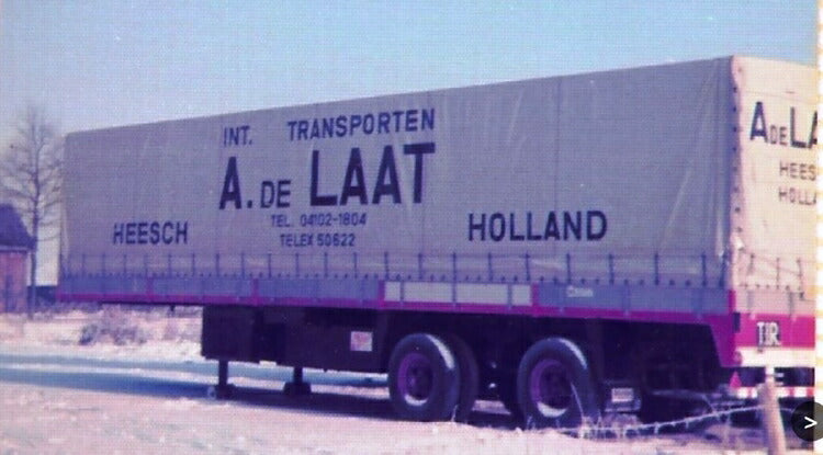 ギャラリービューアに画像をロードする, 【予約】2020年4-6月以降発売予定A. de Laat SCANIA 1 SERIES 4X2 CURTAINSIDE TRAILER | CLASSIC 2軸トラック WSI 1/50 建設機械 模型ミニカー はたらく車重機