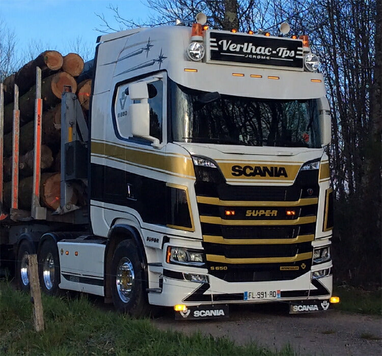 ギャラリービューアに画像をロードする, Verlhac TPS Scania S Highline CS20H 01 3075 トラクタ / WSI 1/50 建設機械模型 工事車両
