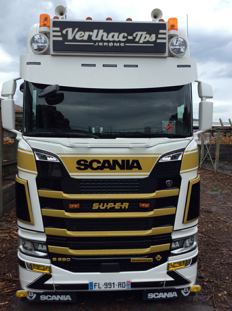 ギャラリービューアに画像をロードする, Verlhac TPS Scania S Highline CS20H 01 3075 トラクタ / WSI 1/50 建設機械模型 工事車両