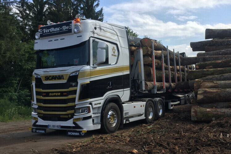 ギャラリービューアに画像をロードする, Verlhac TPS Scania S Highline CS20H 01 3075 トラクタ / WSI 1/50 建設機械模型 工事車両