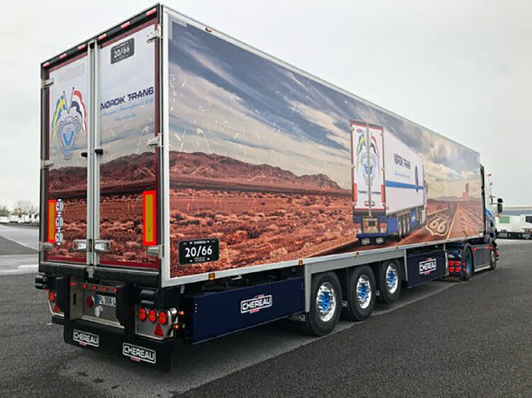 ギャラリービューアに画像をロードする, 【予約】10-12月以降発売予定SCANIA R HIGHLINE | CR20H 4X2 リーファートレーラー 3軸トラック トレーラー/WSI 1/50 建設機械 模型ミニカー はたらく車 重機