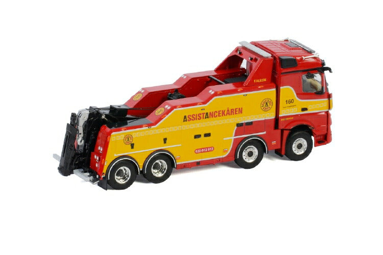 ギャラリービューアに画像をロードする, Assistancekaren MERCEDES-BENZ AROCS MP4 STREAM SPACE 8X4 FALKOM トラック/WSI 1/50 建設機械 模型ミニカー はたらく車 重機