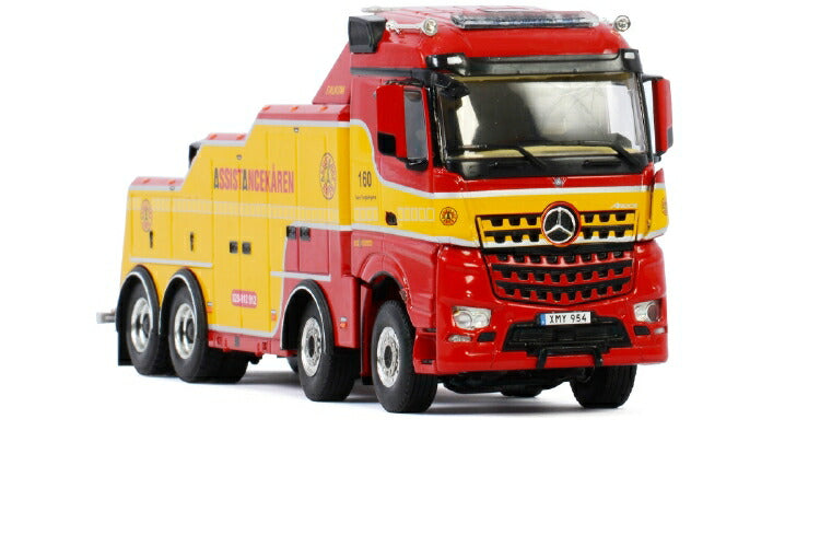 ギャラリービューアに画像をロードする, Assistancekaren MERCEDES-BENZ AROCS MP4 STREAM SPACE 8X4 FALKOM トラック/WSI 1/50 建設機械 模型ミニカー はたらく車 重機
