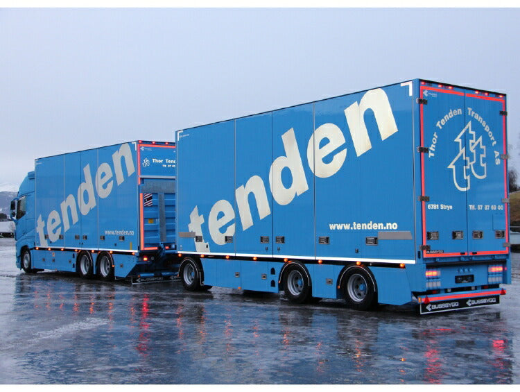 ギャラリービューアに画像をロードする, 【予約】12月以降発売予定Tenden VOLVO FH4 GLOBETROTTER XL 6X2 TAG AXLE RIGED | TRUCK | DRAWBAR | BOX 3軸トラック/WSI 1/50 建設機械 模型ミニカー はたらく車 重機