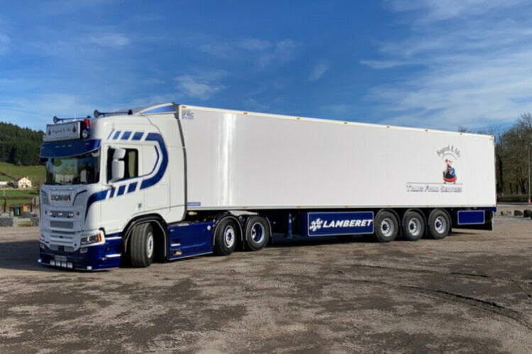 ギャラリービューアに画像をロードする, 【予約】12月以降発売予定Bajard et Fils SCANIA R HIGHLINE | CR20H 6X2 TWINSTEER REEFER TRAILER 3軸トラック/WSI 1/50 建設機械 模型ミニカー はたらく車 重機