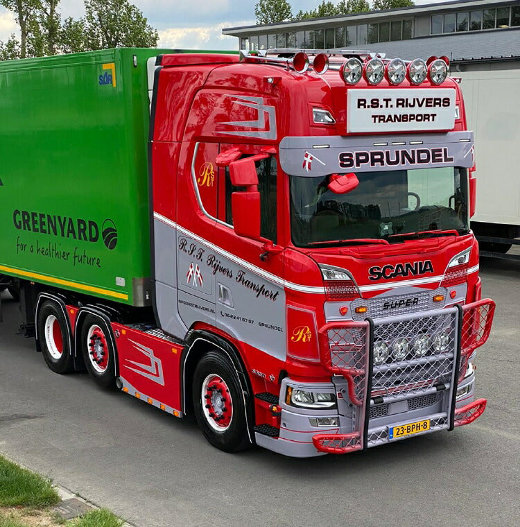 ギャラリービューアに画像をロードする, 【予約】2021年2月以降発売予定R.S.T. Rijvers Transport SCANIA S HIGHLINE 6X2 TWINSTEER トラック トラクタ /WSI 1/50 建設機械 模型ミニカー はたらく車 重機