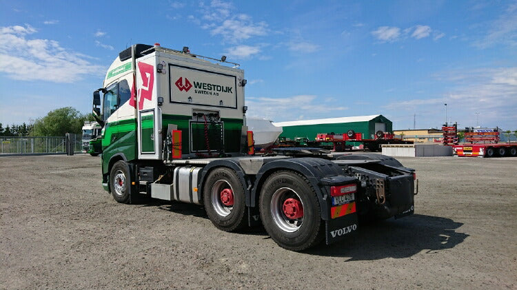ギャラリービューアに画像をロードする, 【予約】2021年2月以降発売予定Westdijk Se VOLVO FH4 GLOBETROTTER 6X4 SEMI LOW LOADER RAMPS 6軸 トレーラー/WSI 1/50 建設機械 模型ミニカー はたらく車 重機