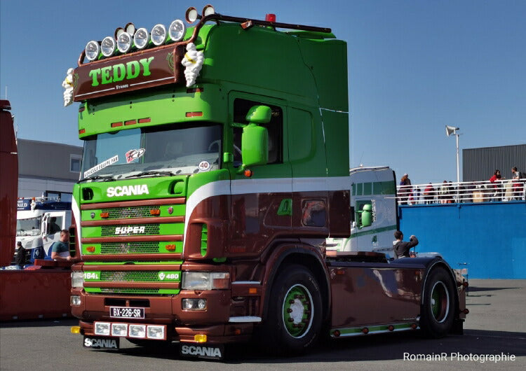 【予約】10-12月以降発売予定Teddy Chaynes SCANIA R4 TOPLINE 4X2 トラクタ/WSI 建設機械模型 工事車両  1/50 ミニカー