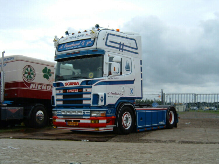 ギャラリービューアに画像をロードする, 【予約】2021年1-3月以降発売予定A. Ouwehand SCANIA R4 TOPLINE 4X2トラック トラクタヘッド /WSI 建設機械模型 工事車両 1/50 ミニチュア