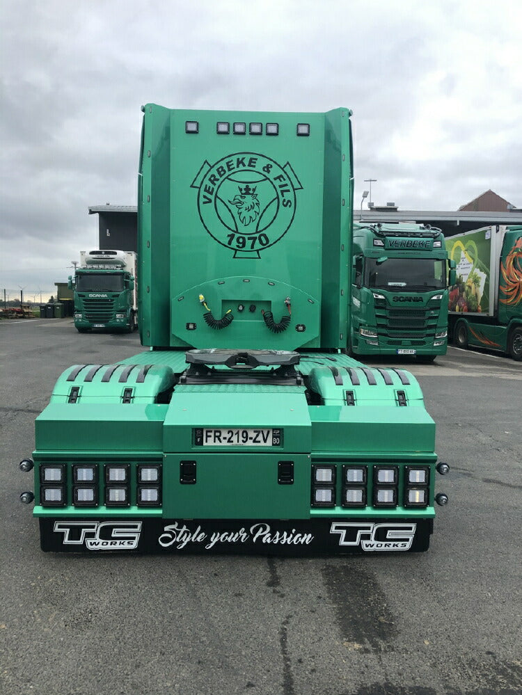 ギャラリービューアに画像をロードする, 【予約】10-12月以降発売予定Verbeke 50 Ans; SCANIA S HIGHLINE | CS20H 4X2 リーファートレーラー 3軸 トラック /WSI 建設機械模型 工事車両 1/50 ミニカー