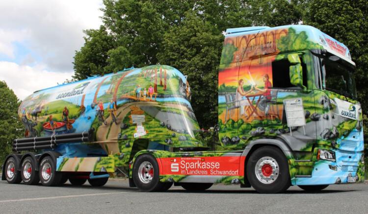 ギャラリービューアに画像をロードする, 【予約】8-10月以降発売予定J?rgen Schmid; SCANIA S HIGHLINE CS20H 4X2 ONDERLOSSER 3軸 トラック /WSI 建設機械模型 工事車両 1/50