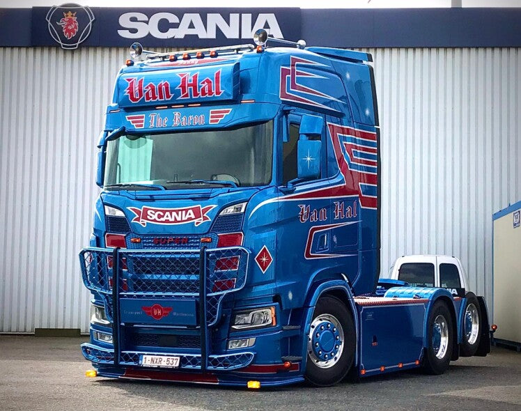 ギャラリービューアに画像をロードする, 【予約】10-12月以降発売予定Van Hal Transport SCANIA S HIGHLINE | CS20H 6X2 TAG AXLE トラクタ/WSI 建設機械模型 工事車両 1/50 ミニカー