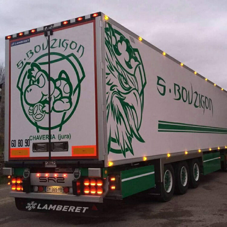 ギャラリービューアに画像をロードする, 【予約】10-12月以降発売予定S. Bouzigon SCANIA STREAMLINE TOPLINE 4X2 REEFER TRAILER 3軸 トラック/WSI 建設機械模型 工事車両 1/50 ミニカー