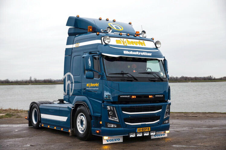 ギャラリービューアに画像をロードする, 【予約】10-12月以降発売予定M. van den Heuvel VOLVO FM4 GLOBETROTTER 4X2 トラクタ/WSI 建設機械模型 工事車両 1/50 ミニカー