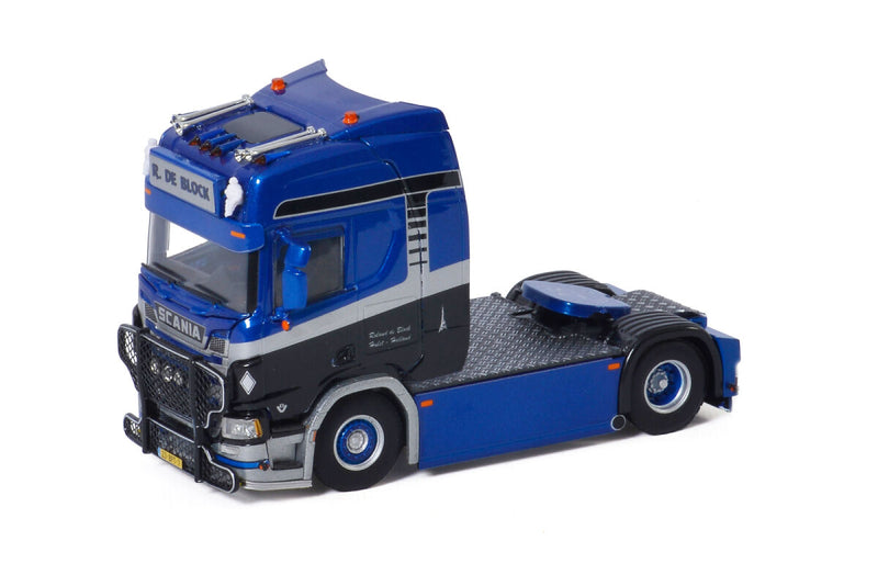 ギャラリービューアに画像をロードする, Roland de Block; SCANIA R HIGHLINE CR20H 4X2 トラック トラクタ /WSI 建設機械模型 工事車両 1/50