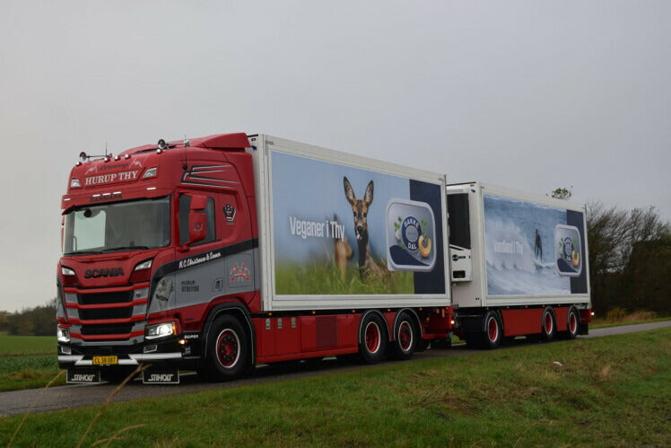 ギャラリービューアに画像をロードする, 【予約】3月以降発売予定N.C. Christensen & Sonner SCANIA R HIGHLINE R20H 6X2 TAG 軸 COMBI 6 軸 トラック /WSI 建設機械模型 工事車両 1/50 ミニカー